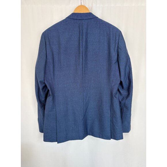 Hugo Boss Blue Silk-Wool Blazer Jacket, Men's - Picture 2 of 8
